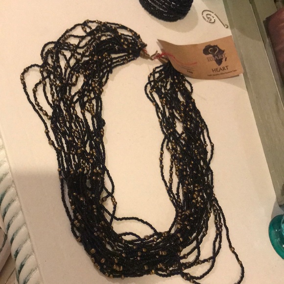 NWT HEART Handmade African Jewelry - Picture 4 of 4